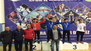 Ata sporumuz güreş Bergama'ya başarı getirdi