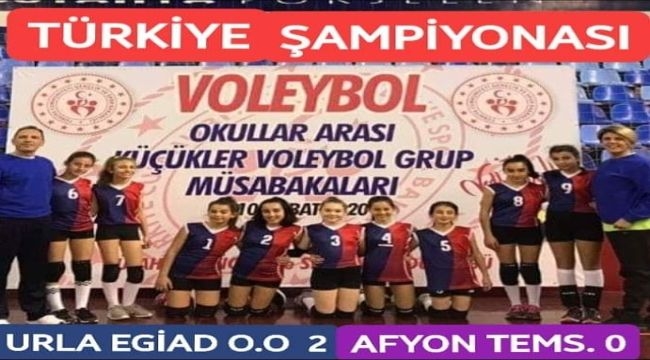 Urlalı Voleybolcular Yarı Finalde