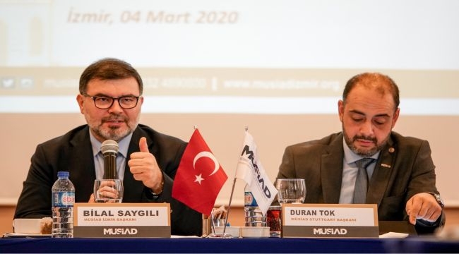 MÜSİAD Stuttgart Ticaret Heyeti İzmir'de