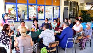 Bornova'da bamya hasadı başladı