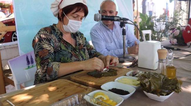 Sardalye sarmalar hamarat Başkan'dan