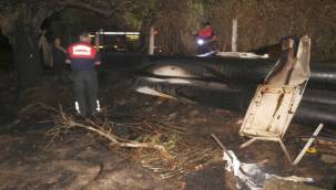 Başkan Çerçioğlu Yangın Alanında İncelemede Bulundu