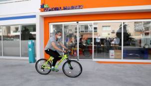 Başkan Arda'dan bisikletli mesai