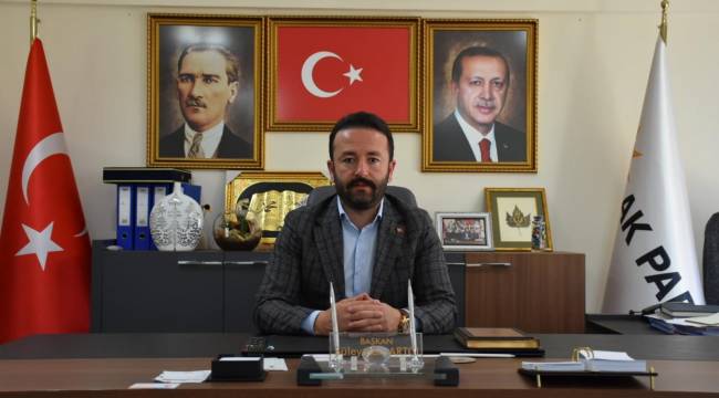 AK Parti Menderes İlçe Başkanı Süleyman Artcı; "Alnı açık olan, ortaya çıkar! " 
