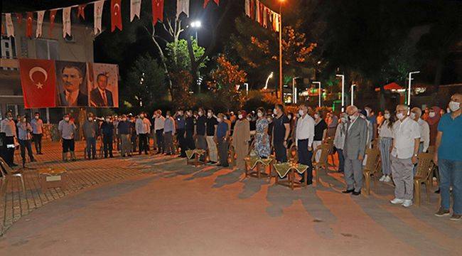 Bayındır'da 15 Temmuz Demokrasi ve Milli Birlik Günü Anma Programı Yapıldı