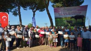  İzmir Büyükşehir Belediyesi'nden Bergamalı üreticilere manda desteği