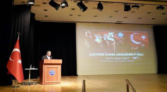 MÖTBE'de "Ezoterik Darbe Girişiminin F-Hali" konferansı 
