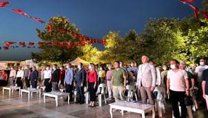 Urla'da 15 Temmuz Demokrasi Ve Milli Birlik Günü Anma Programı