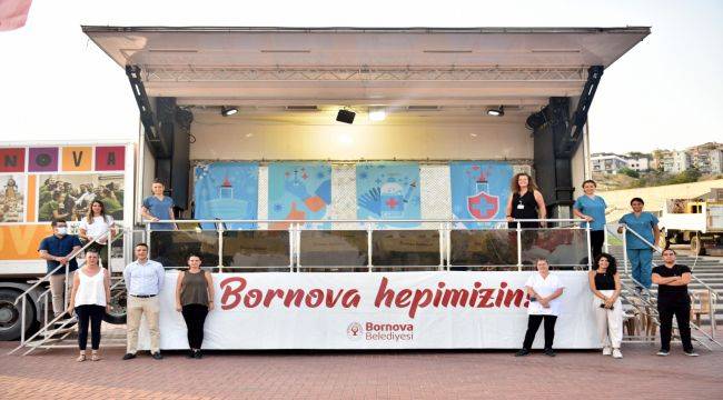 Bornova'da "Etkinlik Tırı" Yola Çıktı