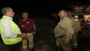  Herkes Seferber Oldu Sarnıç Yangını Büyümeden Söndürüldü!