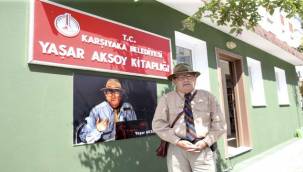 Karşıyaka'ya Yaşar Aksoy Kitaplığı