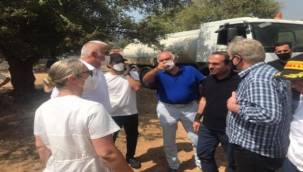 Kırkpınar, Bodrum'da Yangın Bölgesinde