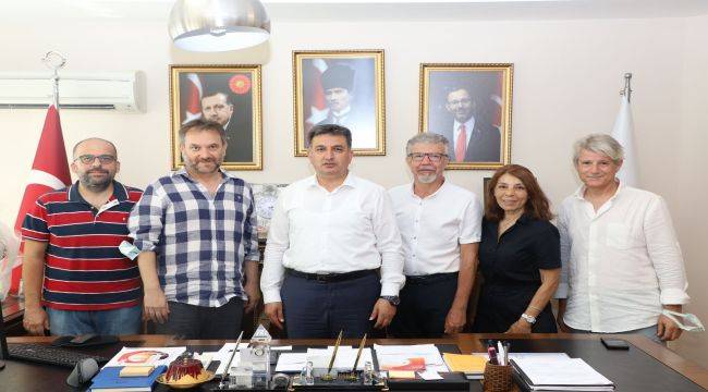 TSYD İzmir Şubesi'nden Gençlik Ve Spor İl Müdürü Murat Eskici'ye Ziyaret