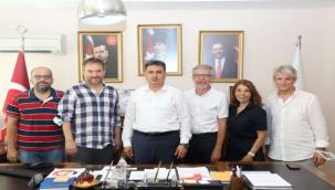 TSYD İzmir Şubesi'nden Gençlik Ve Spor İl Müdürü Murat Eskici'ye Ziyaret