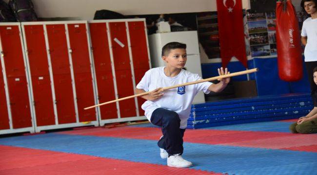 Yunusemre'de Wushu Kung Fu Sporu İlgi Görüyor 