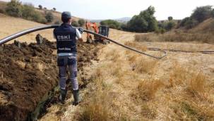 Bozdağ'da Su Hattı Yenilendi