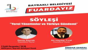 Deniz Zeyrek ve Ali Haydar Fırat İEF'TE İzmirlilerle Buluşuyor