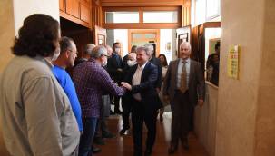 Başkan İduğ esnafın sofrasına konuk oldu