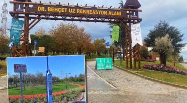 Dr. Behçet Uz Rekreasyon Alanı "acil durum butonu" ile daha güvenli