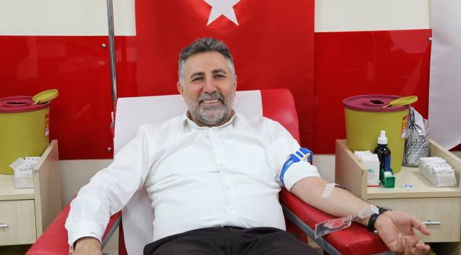 Başkan Sandal'dan "kan bağışı" çağrısı