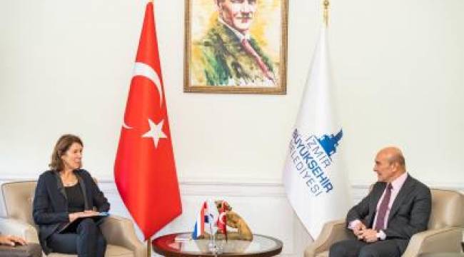 Başkan Soyer, Hollanda Büyükelçisi Kwaasteniet'i ağırladı