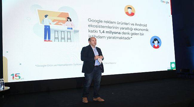 Google Türkiye'de 15. yılını kutluyor 