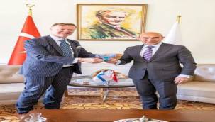  Tunç Soyer Finlandiya Heyetini Ağırladı