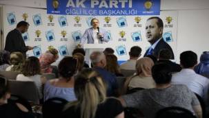 Başkan Sürekli esnafla buluştu, teşkilat ziyareti yaptı