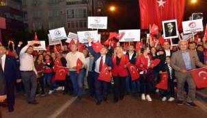 30 Ağustos'a coşkulu kutlama