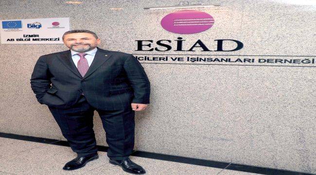 ESİAD Başkanı Karabağlı'dan bayrak devri 