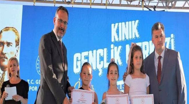  Bakan Kasapoğlu'dan Kınık'a Müjde