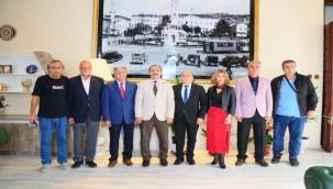 İzmir Ege Medya Platformundan İl Sağlık Müdürüne Ziyaret 