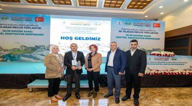 Türkiye Sağlıklı Kentler Birliği'nden İZSU'ya Sağlıklı Çevre Ödülü
