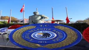 Ulu Önder Atatürk 10 Kasım'da Özlem Ve Minnetle Anıldı