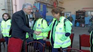 Başkan Engin, Belediye Personelinin Yeni Yılını Kutladı