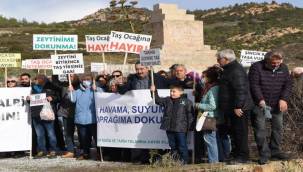 Foça'da Taş Ocağı İstemiyoruz