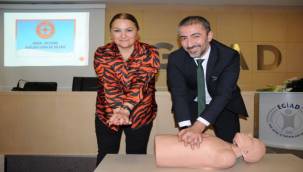 EGİAD'dan Deprem Sonrası İlk Yardım Eğitimi