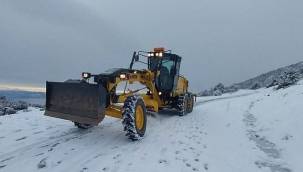 Şehzadeler'de Kar Mesaisi