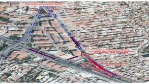 Buca Metrosu'nun yapımı sürüyor