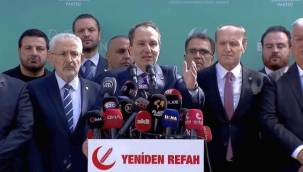 Yeniden Refah Cumhur İttifakı'ndan ayrıldı