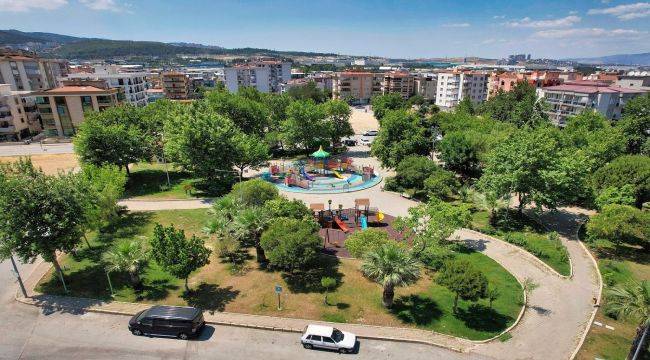 Gaziemir'de, park ve yeşil alanlara 44 milyonluk yatırım