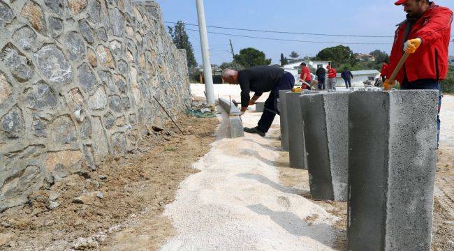 Görece'ye kilit parke yatırımı