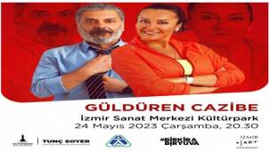 Güldüren Cazibe "Bir Kira Bir Yuva" için sahnede