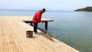 Menderes Plajlarında Tadilat Zamanı
