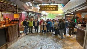 Şirince'nin Tarihi Çarşısında Yenileme Çalışması