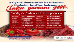 Efes Selçuk'ta Salça Zamanı Geldi