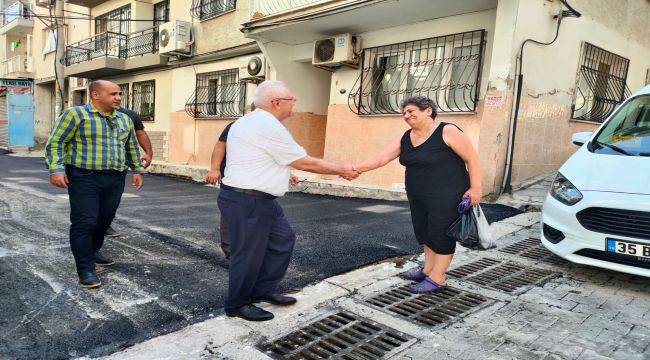 Adnan Süvari Mahallesi'nden Asfalt Teşekkürü