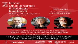 7. Uluslararası İzmir Edebiyat Festivali Başlıyor