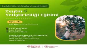 Bornova Belediyesi'nden Zeytincilik Eğitimi
