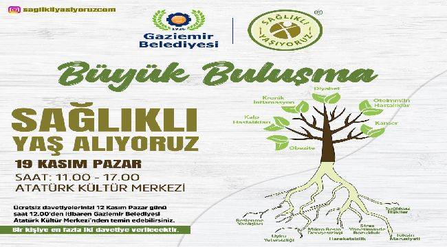  Gaziemir'de Sağlıklı Yaş Alma Buluşmaları Başlıyor